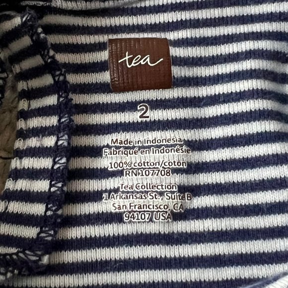 Tea Collection Girls Sleeveless Empire Dress - Size 2T - Picture 3 of 6